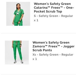 Figs safety green set